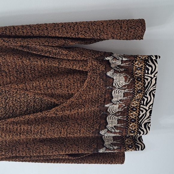 Pleat Pleat by Rafael vintage tops size Large - Picture 6 of 6